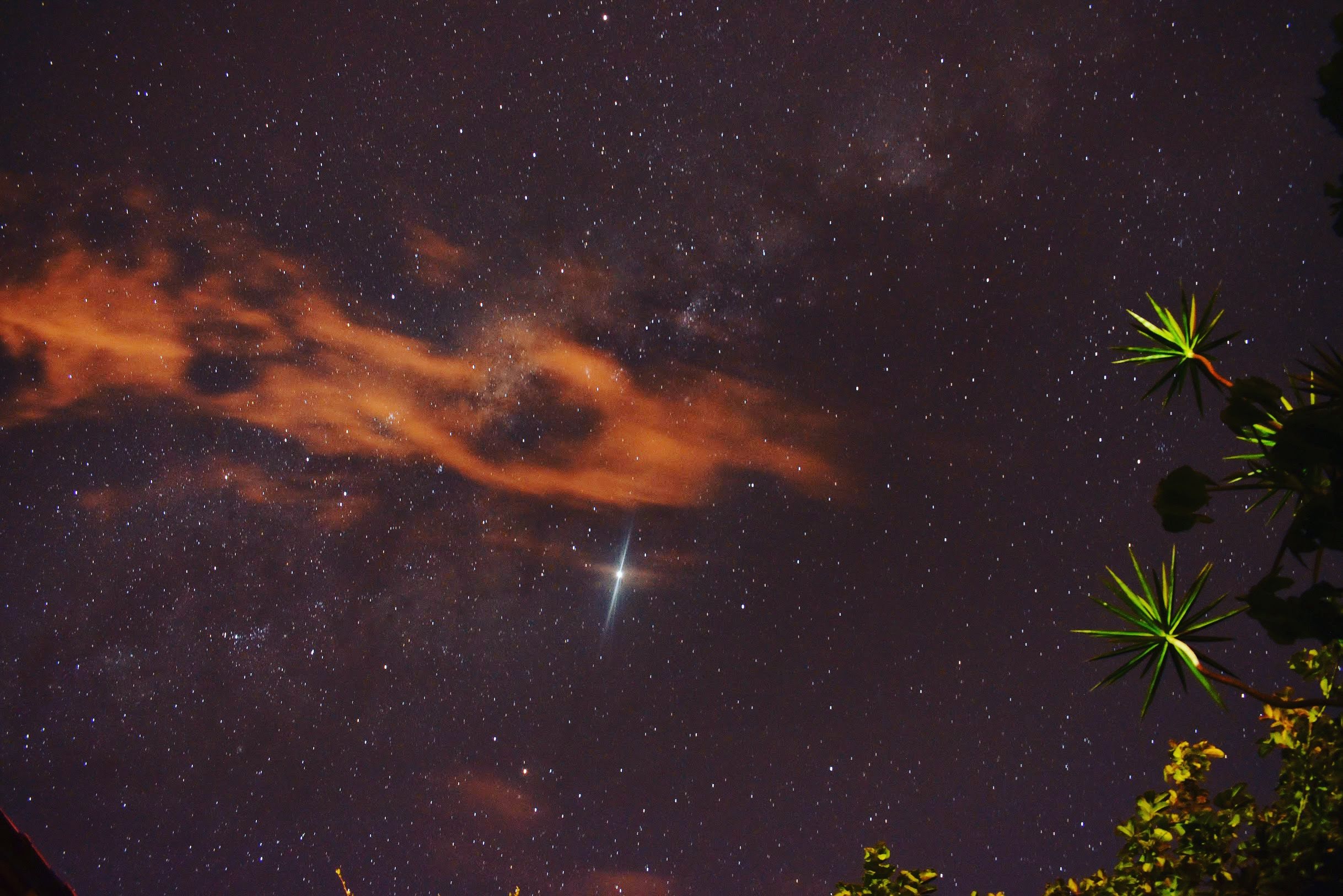 night sky in Mariana, Minas Gerais - Brazil